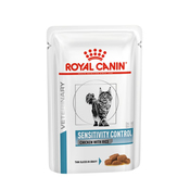 Royal Canin Sensitivity Control лечебный консервированный корм для взрослых кошек при пищевой аллергии (курица и рис)