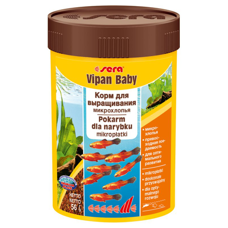 Sera Vipan baby корм для сформировавшихся мальков – интернет-магазин Ле’Муррр